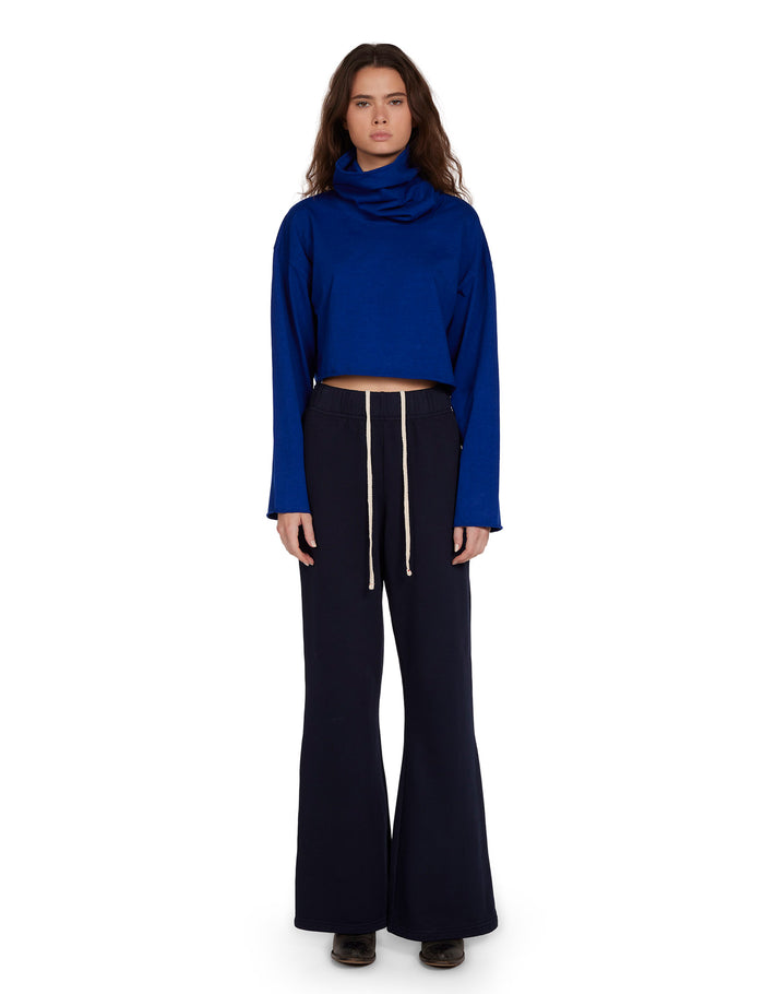 Les Tien Coreena Crop Cowl Neck