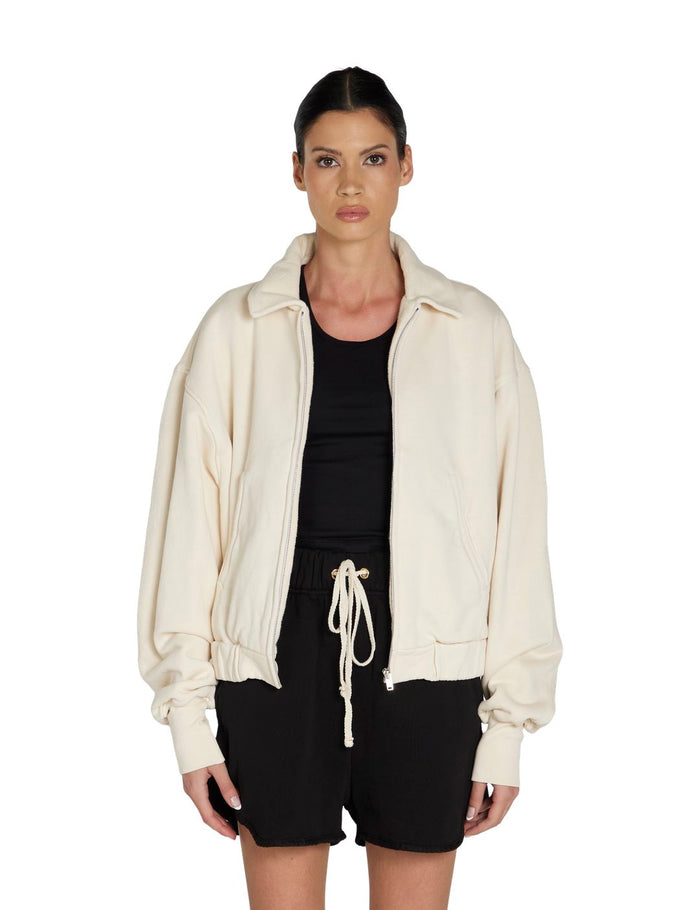 les tien Courtney Crop Workwear Jacket