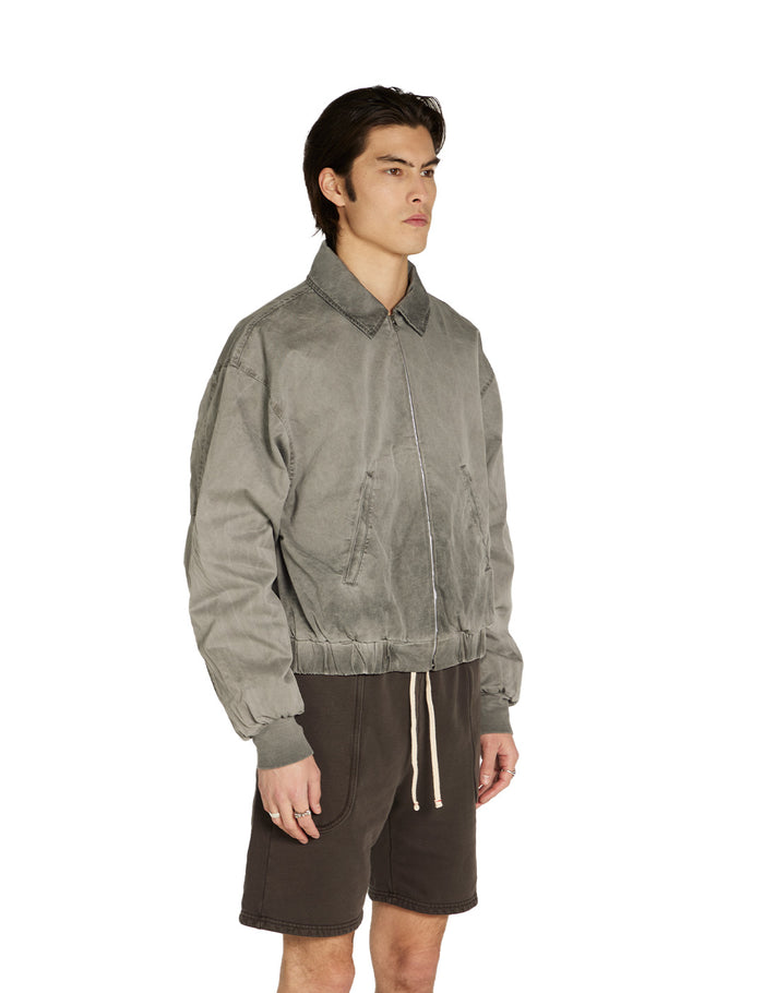 Les Tien Crop Work Wear Jacket