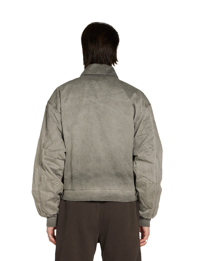 Les Tien Crop Work Wear Jacket