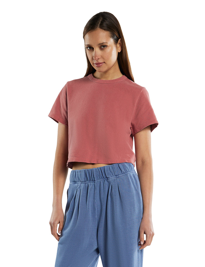 les tien Daria Crop Tee