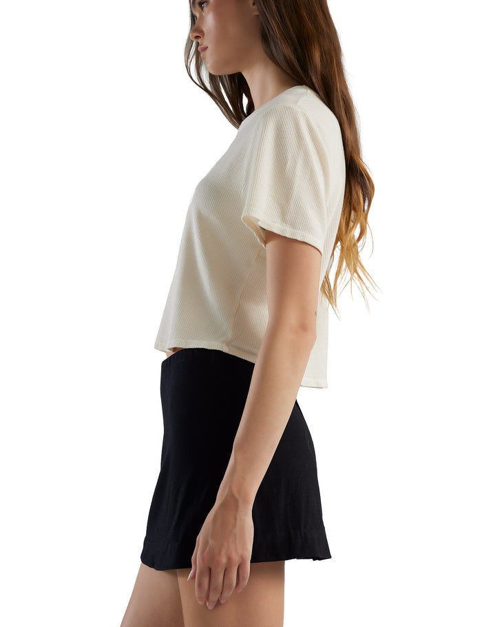 Les Tien Daria Crop Tee