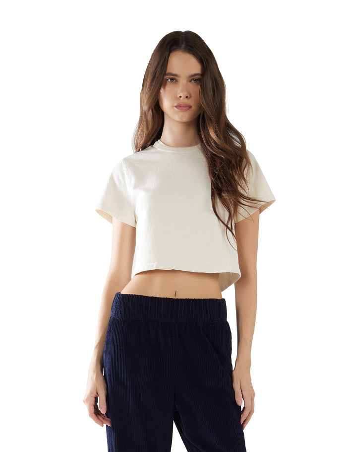 les tien Daria Crop Tee