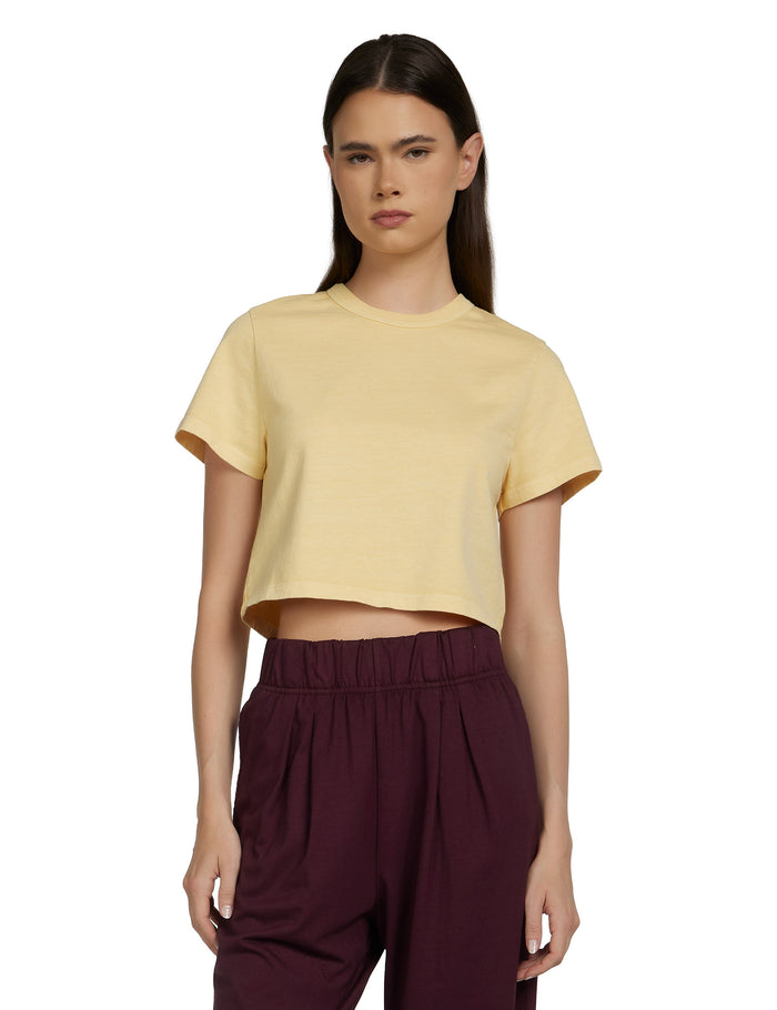 les tien Daria Crop Tee