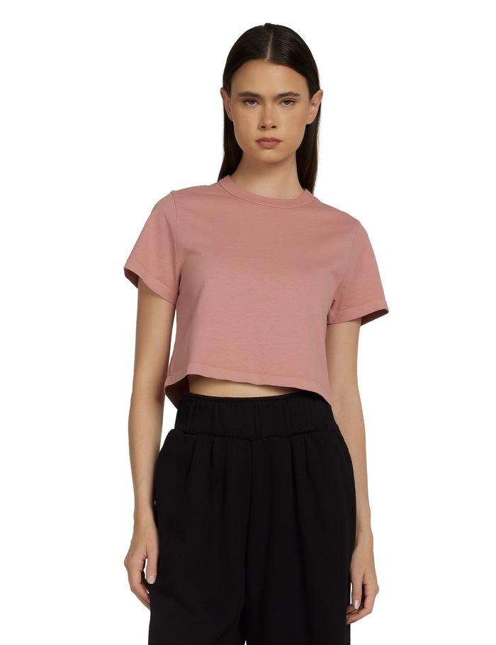 les tien Daria Crop Tee