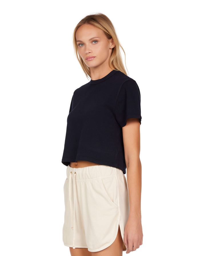 Les Tien Daria Crop Tee