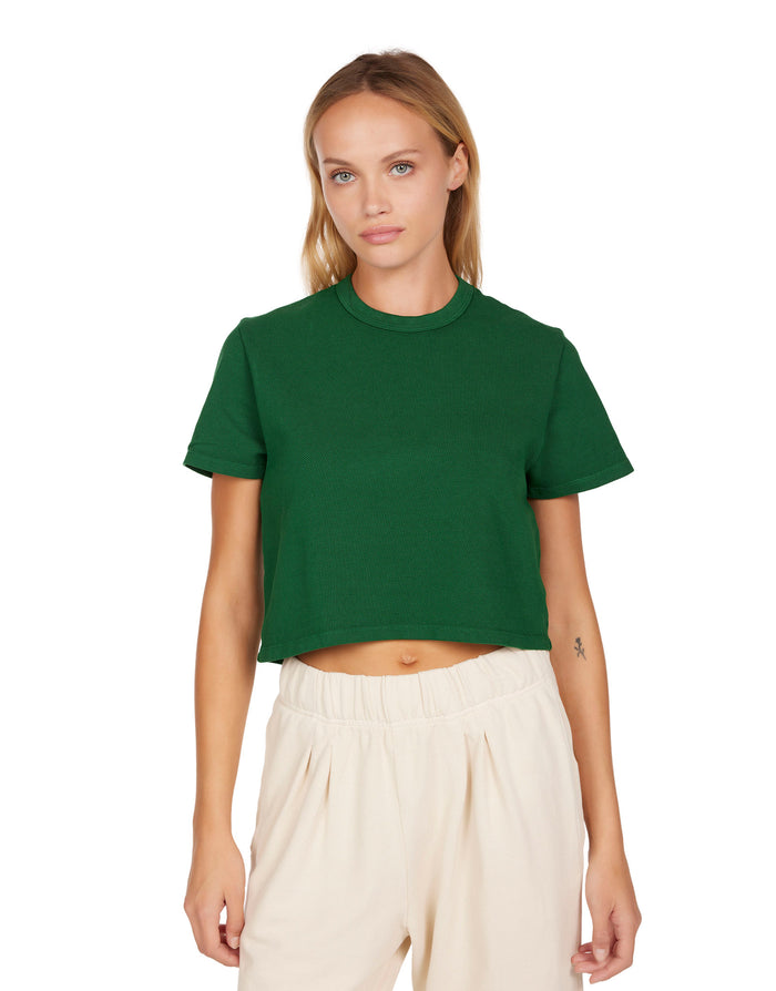 les tien Daria Crop Tee