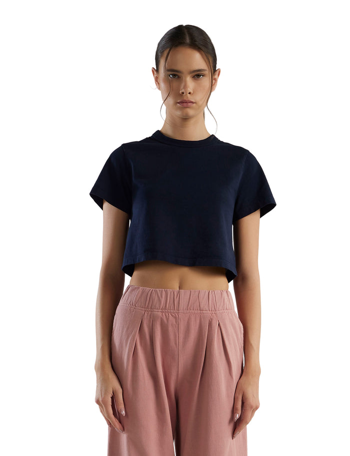 les tien Daria Crop Tee