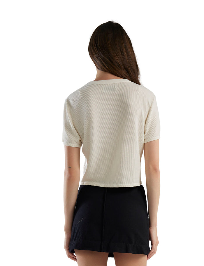 Les Tien Daria Crop Tee