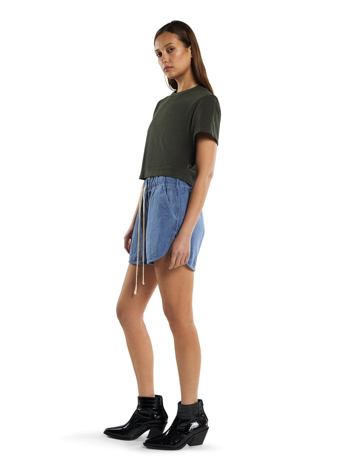 Les Tien Daria Crop Tee