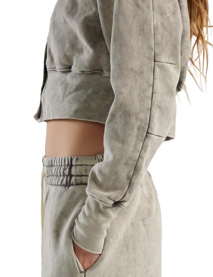 Les Tien Diana Crop Cardigan