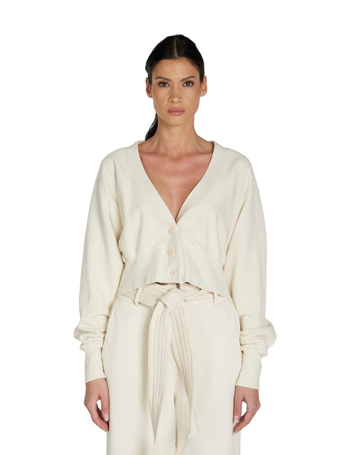 les tien Diana Crop Cardigan