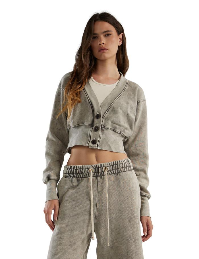 les tien Diana Crop Cardigan