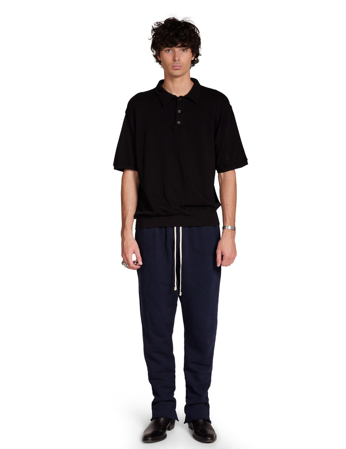 Les Tien French Terry Banded Polo