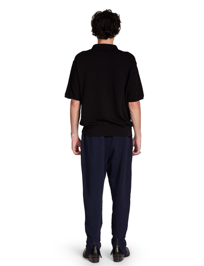 Les Tien French Terry Banded Polo