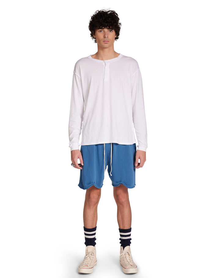 Les Tien French Terry Bar Tack Short
