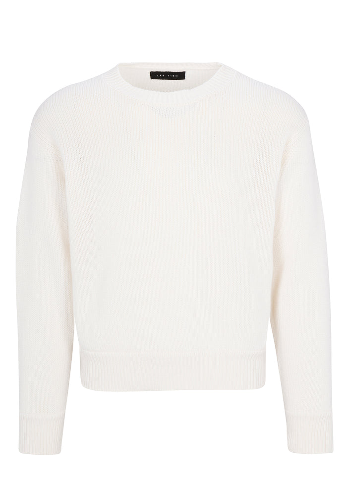 les tien Heavy Gauge Cashmere Crew