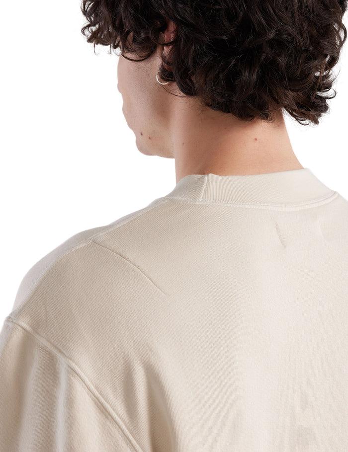 Les Tien Heavyweight Banded Polo Mock Neck