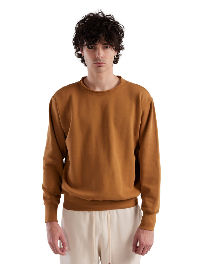 les tien Heavyweight Banded Roll Neck