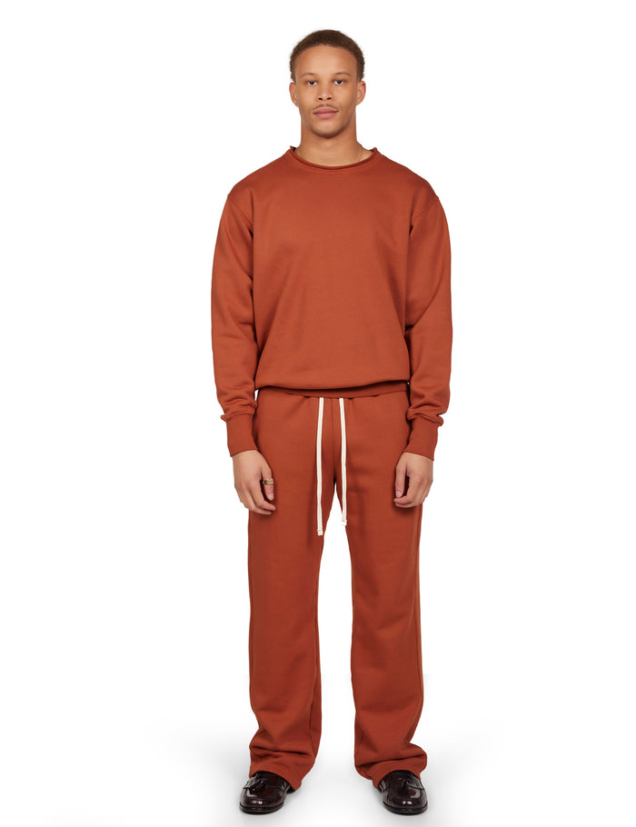 Les Tien Heavyweight Banded Roll Neck