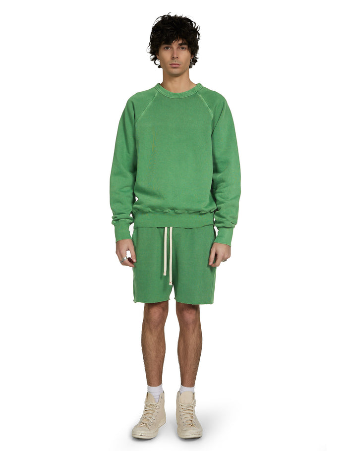 Les Tien Heavyweight Binded Neck Raglan