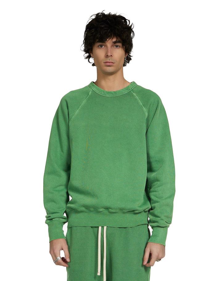 les tien Heavyweight Binded Neck Raglan