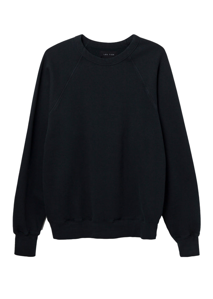 Les Tien Heavyweight Binded Neck Raglan