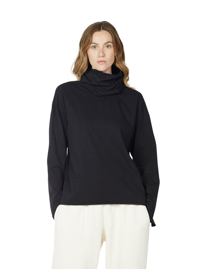 les tien Heavyweight Cowl Neck Long Sleeve
