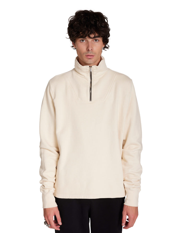 les tien Heavyweight Half Zip Yacht Pullover