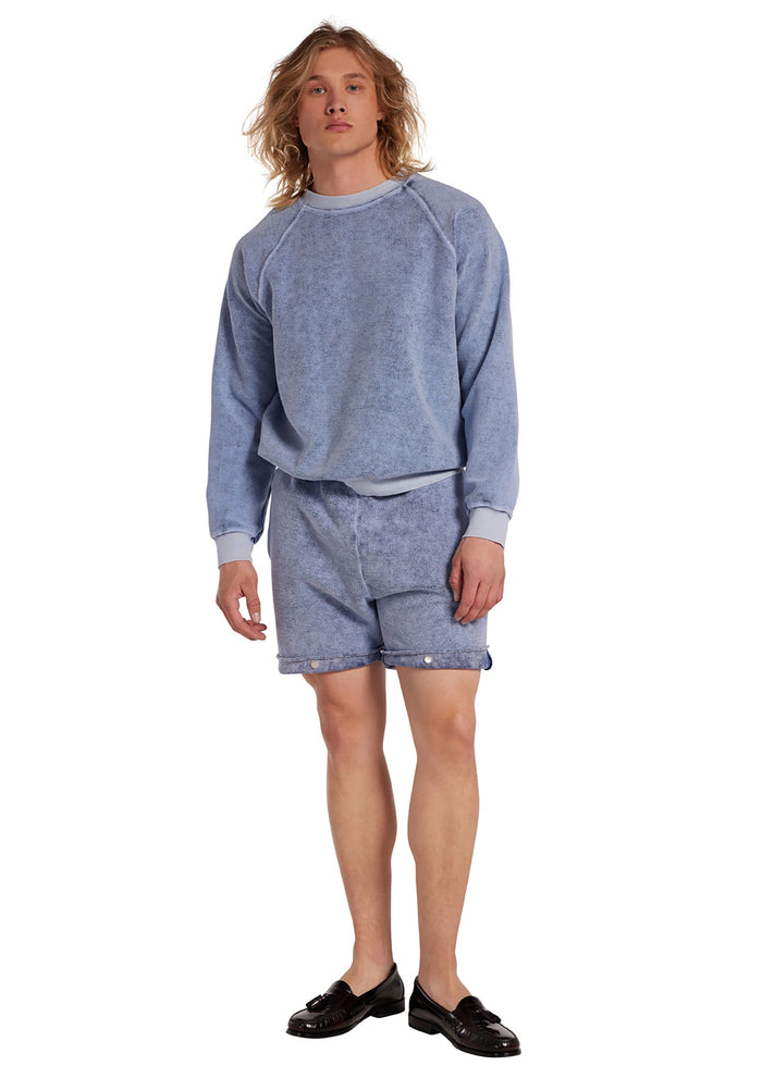 Les Tien Heavyweight Inside Out Classic Raglan