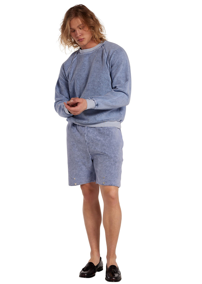 les tien Heavyweight Inside Out Classic Raglan