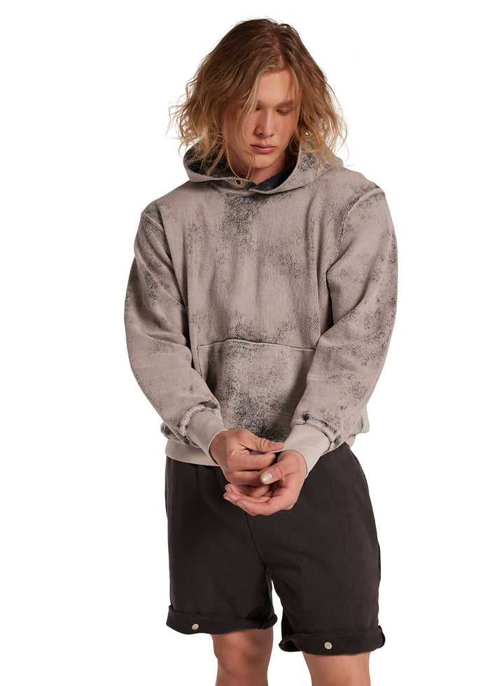 les tien Heavyweight Inside Out Hoodie