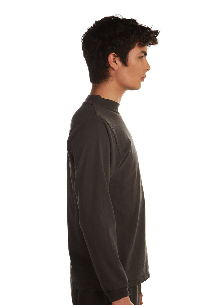 Les Tien Heavyweight Mock Neck Long Sleeve