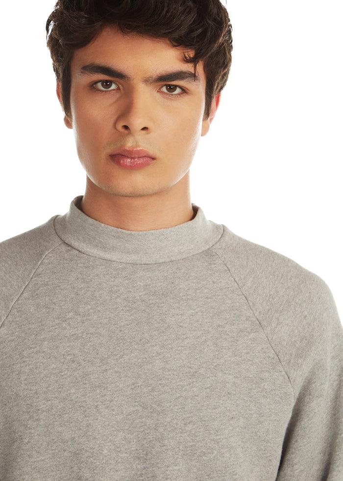 Les Tien Heavyweight Mock Neck Raglan