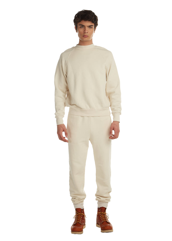 Les Tien Heavyweight Mock Neck Raglan