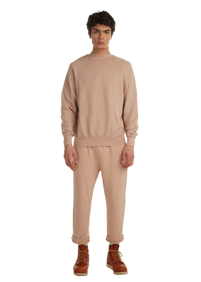 Les Tien Heavyweight Mock Neck Raglan