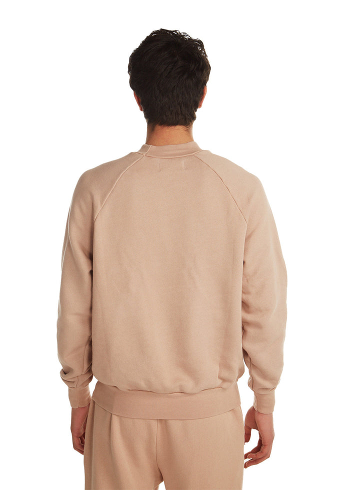 Les Tien Heavyweight Mock Neck Raglan