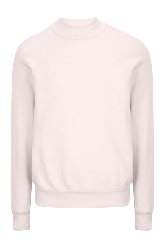 les tien Heavyweight Mock Neck Raglan