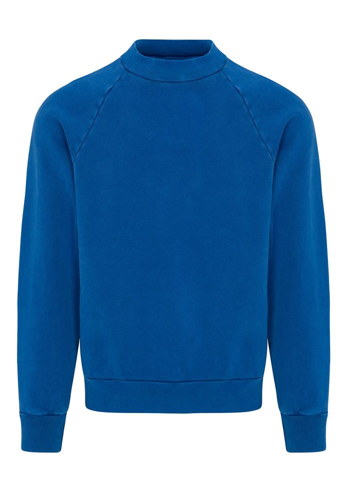 les tien Heavyweight Mock Neck Raglan