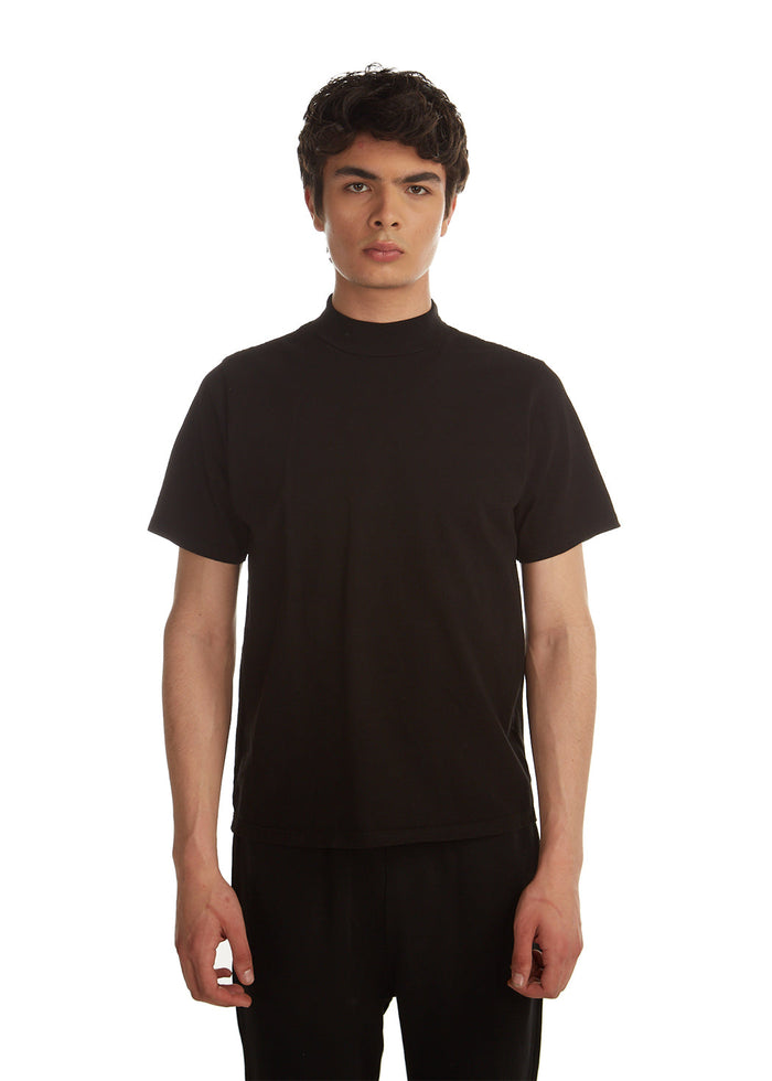 les tien Heavyweight Mock Neck Tee