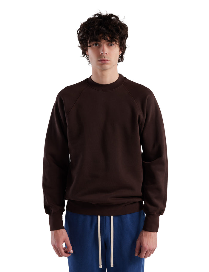 les tien Heavyweight Raglan Crew Neck