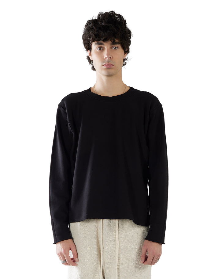 les tien Heavyweight Raw Crop Crew