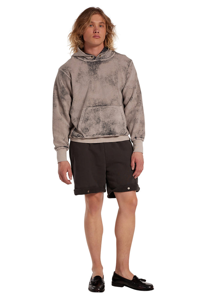 Les Tien Heavyweight Snap Front Short