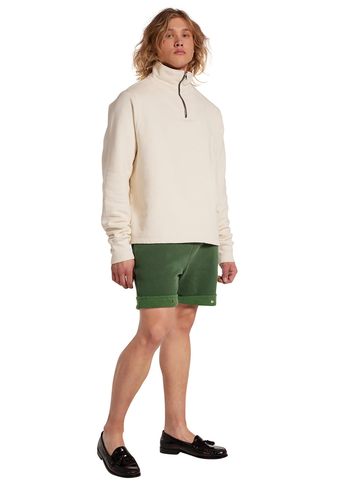 Les Tien Heavyweight Snap Front Short