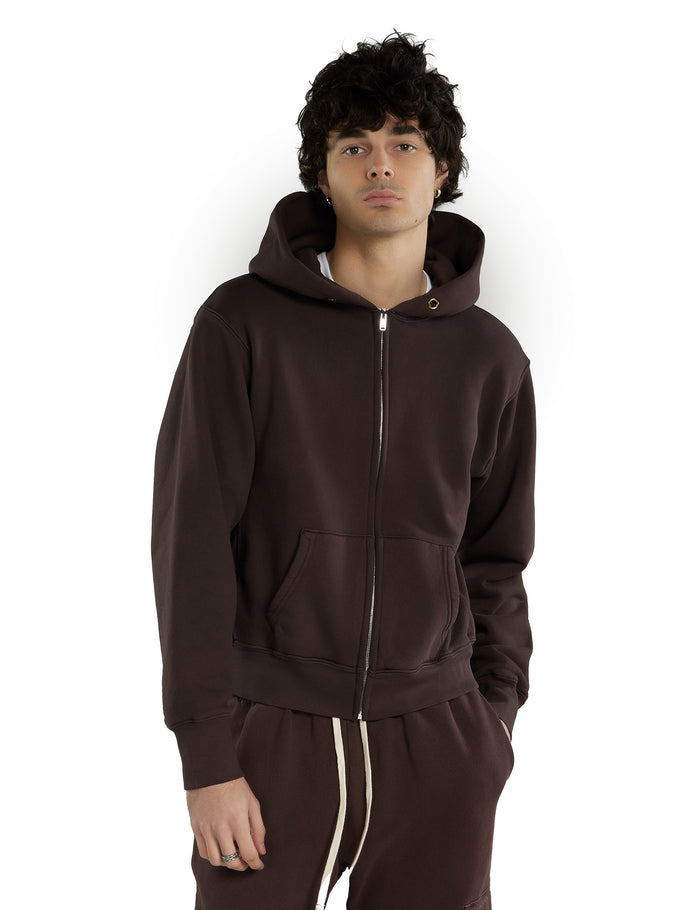 les tien Heavyweight Zip Hoodie