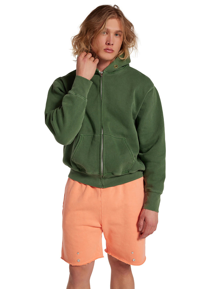 les tien Heavyweight Zip Hoodie