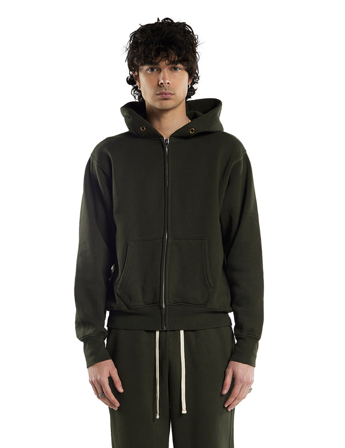 les tien Heavyweight Zip Hoodie