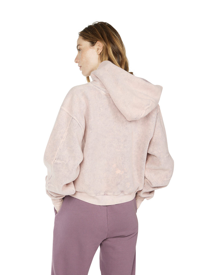 Les Tien Inside Out Cara Crop Hoodie