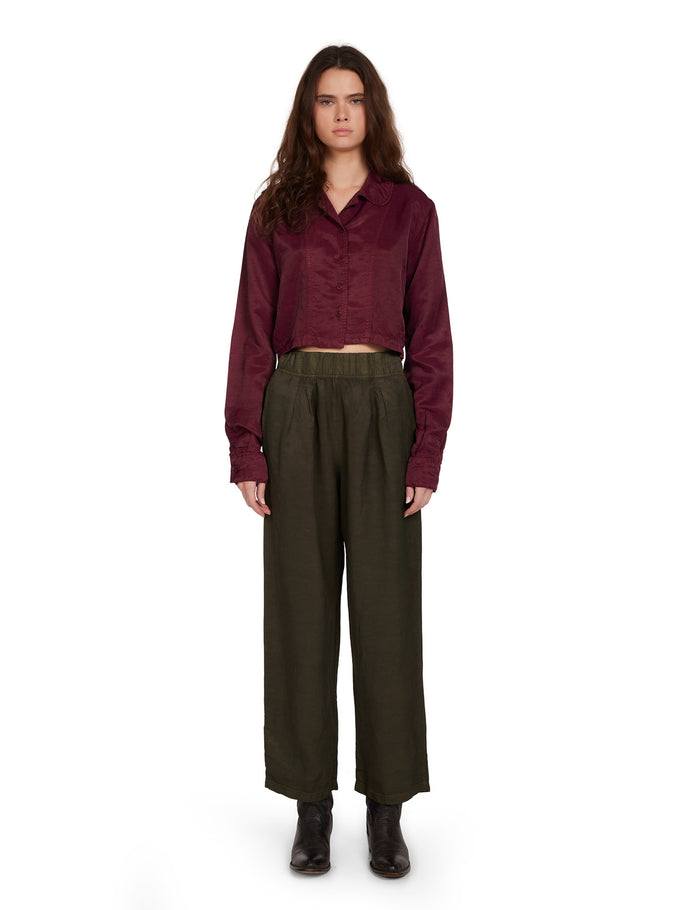 Les Tien Iris Button Up