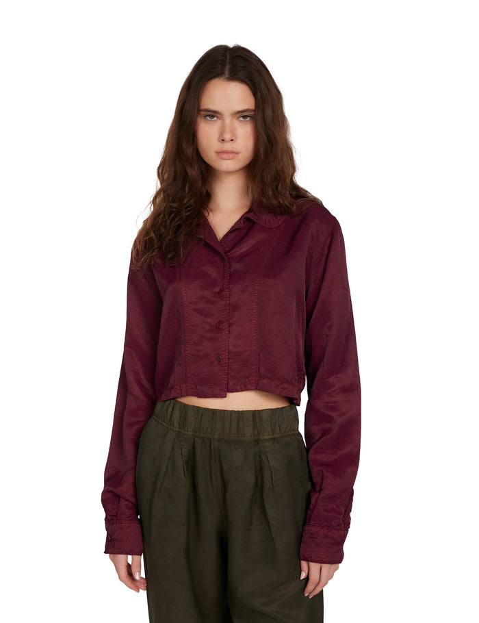 Les Tien Iris Button Up